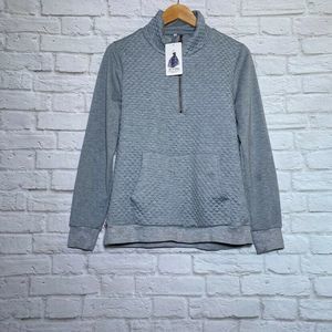 BTFBM Women Lightweight Zipper Casual Sweatshirt S